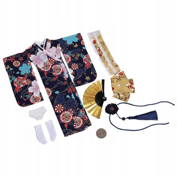 Kimono Costume Doll, Long D