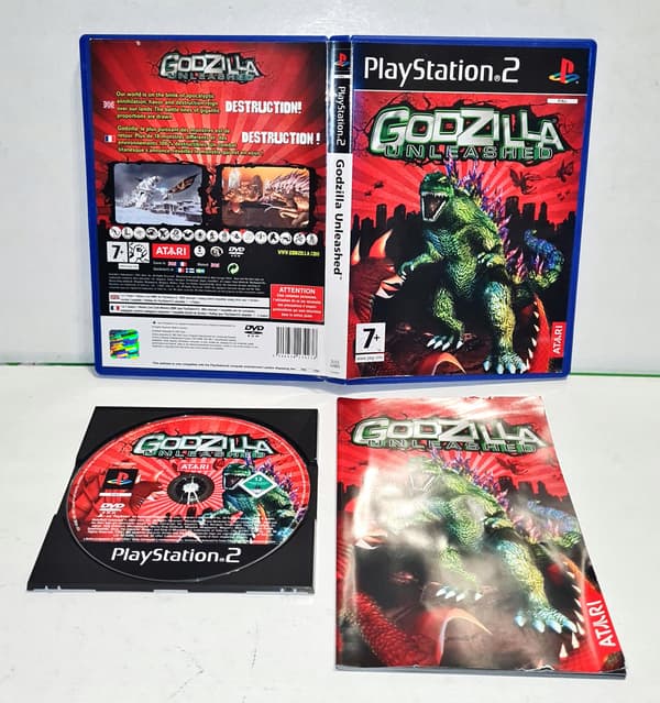 GODZILLA UNLEASHED PS2 3XA