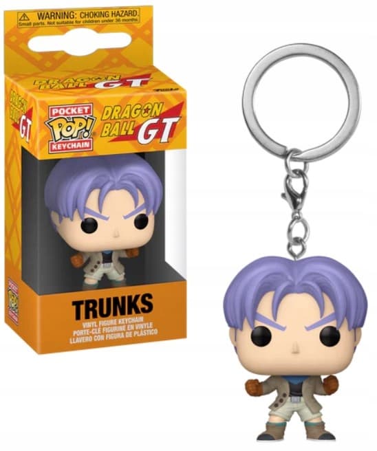 Funko Pop! DRAGON BALL GT Trunks Keyring Figure