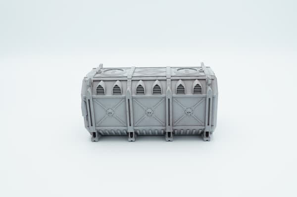 Warhammer 40k Munitorum Armoured Container – plastic terrain piece