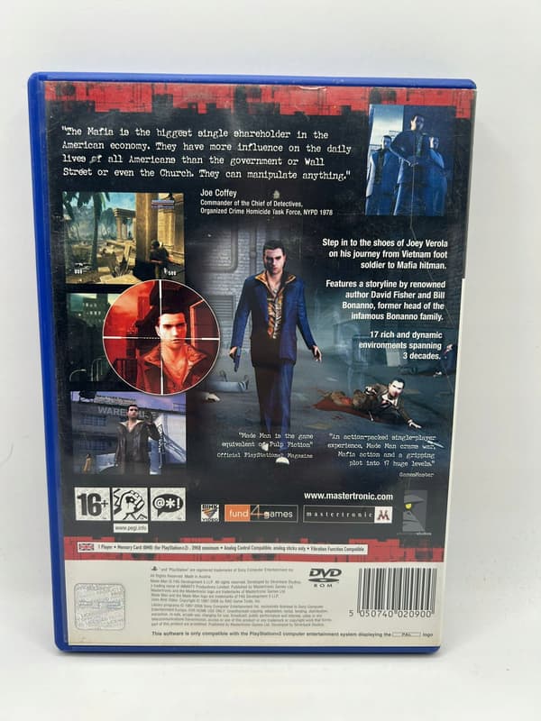 MADE MAN Sony PlayStation 2 (PS2)
