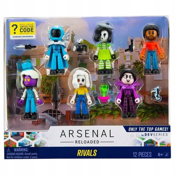Roblox: 6-pack figures – Arsenal Reloaded: Rivals (70395)