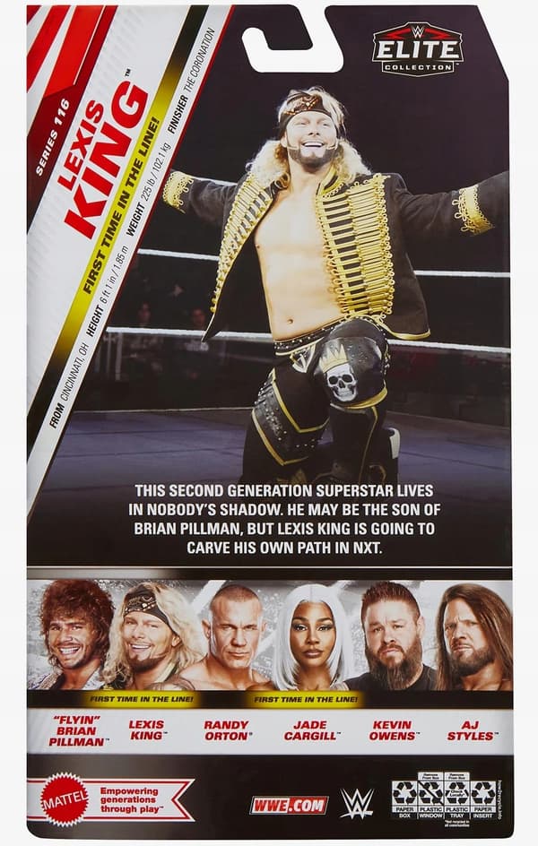 MATTEL WWE Elite Lexis King Figure