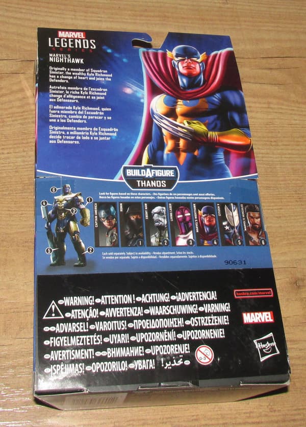 NEW MARVEL LEGENDS NIGHTHAWK THANOS FIGURE