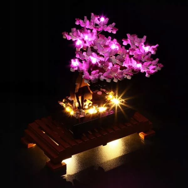 Lighting set for LEGO Creator Bonsai Tree (purple version) 10281
