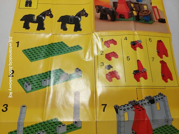 LEGO instructions for set 6040