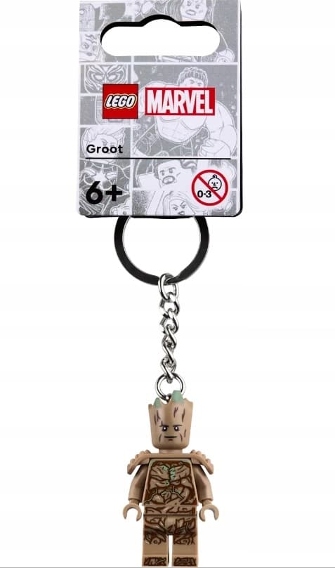 LEGO Marvel Keyring 854291 – GROOT – NEW