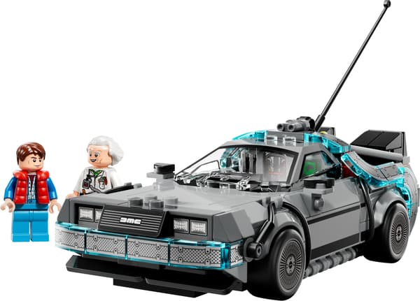 LEGO Speed Champions 77256 Back to the Future Time Machine, building blocks