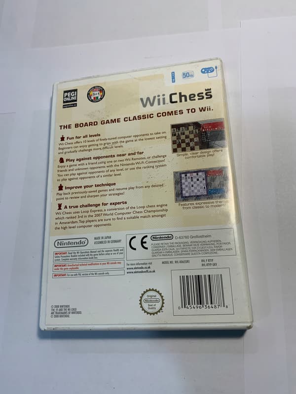 Nintendo Wii game: Wii Chess