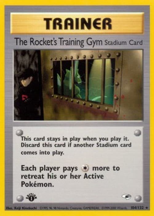 Pokemon The Rocket's Training Gym