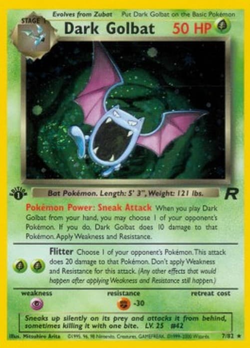 Pokemon Dark Golbat