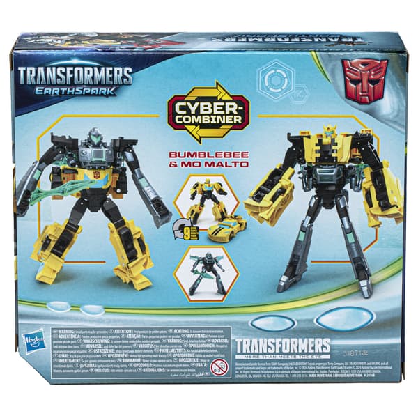TRANSFORMERS – EARTHSPARK CYBER COMBINER (BUMBLEBEE + MO MALTO)