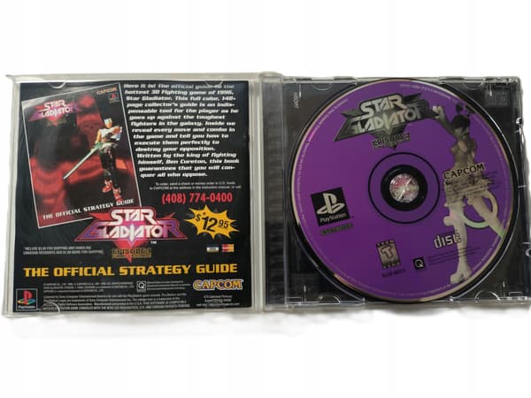 STAR GLADIATOR PSX PS1 ENG NTSC U/C