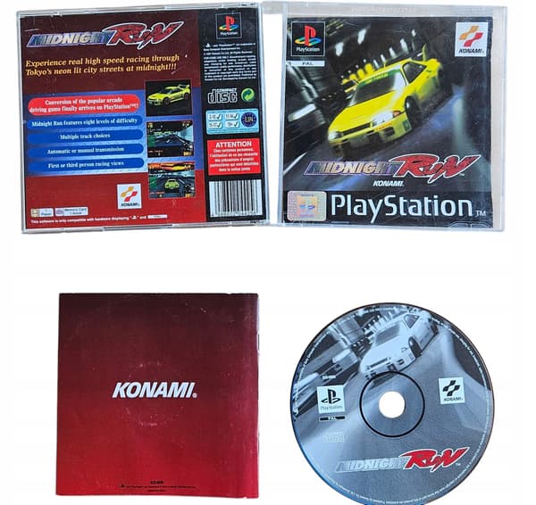 MIDNIGHT RUN PS1 PSX