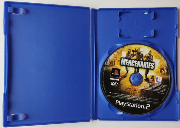 MERCENARIES game for Sony PlayStation 2 (PS2)