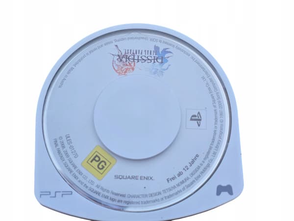 Dissidia: Final Fantasy for PSP – the disc itself