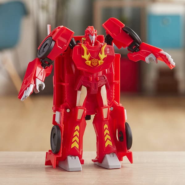 HASBRO TRANSFORMERS ENERGON ARMOR HOT ROD FIGURINE