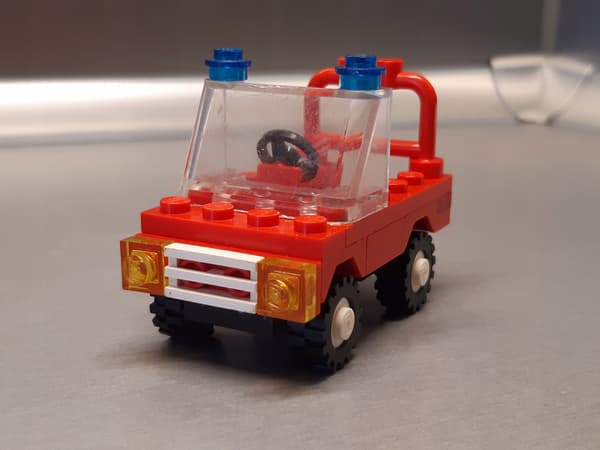 LEGO 6505 Fire Chief's Car (No. 2)