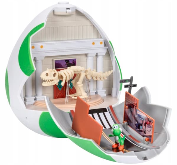 SUPER MARIO GALAXY YOSHI EGG TOY PLAYSET – INTERACTIVE SET, 23 CM