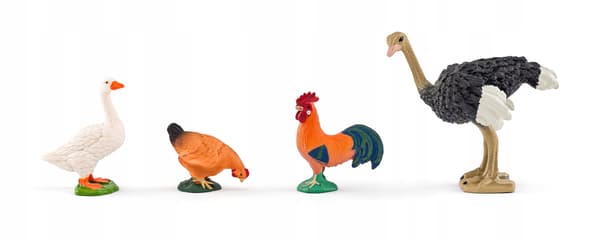 A farm with animals