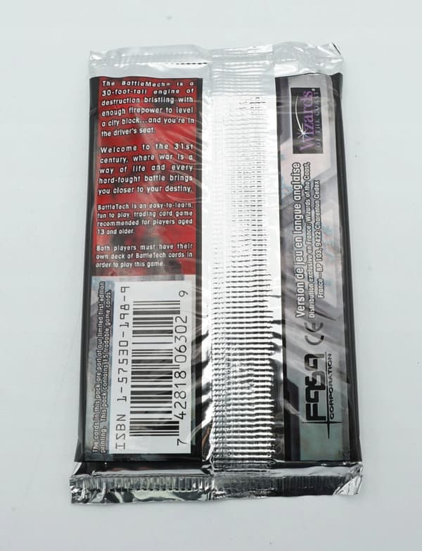 Battletech TCG Limited Booster Pack WOC 6302