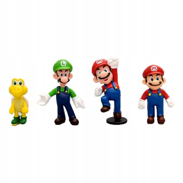 Super Mario Bros Figurines – 18-piece Set, Version I