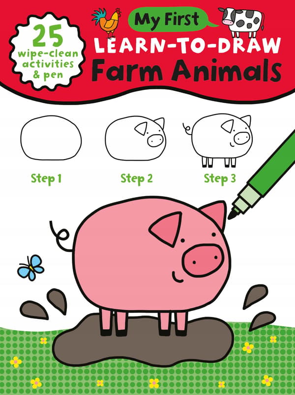 Pepper, Charlotte: My First Learn-to-Draw Farm Animals
