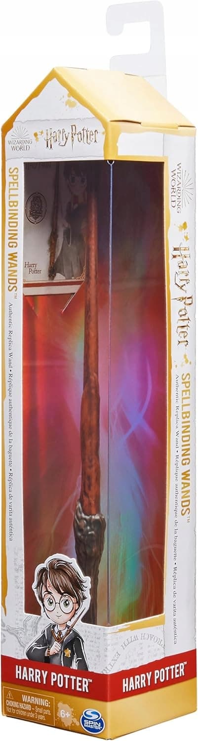 Spin Master Wizarding World Harry Potter Wand with Spell Card – 5 years