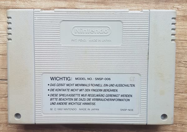 Turtles 4: In Time – Nintendo SNES, PAL version, No. 2