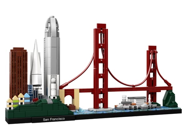 LEGO Architecture 21043 San Francisco (((( dented box ))))