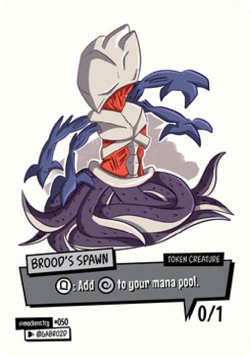 Magic: The Gathering Eldrazi Spawn Token