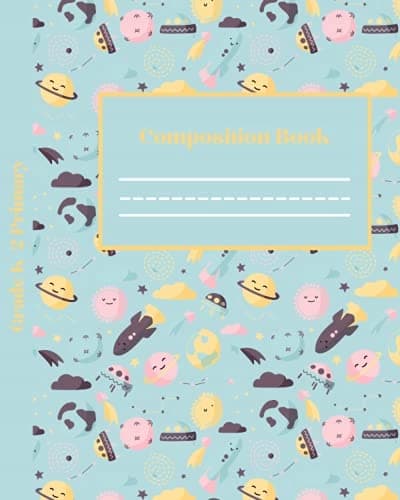 Primary Composition Book for Years K–2: Space Composition Book Story Journal