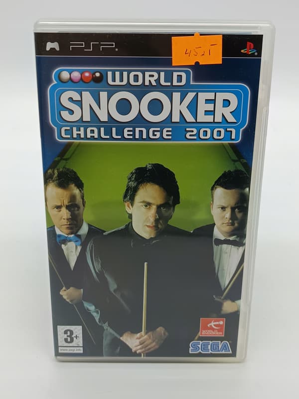 WORLD SNOOKER CHALLENGE 2007 PSP PlayStation Portable (PSP) boxed version