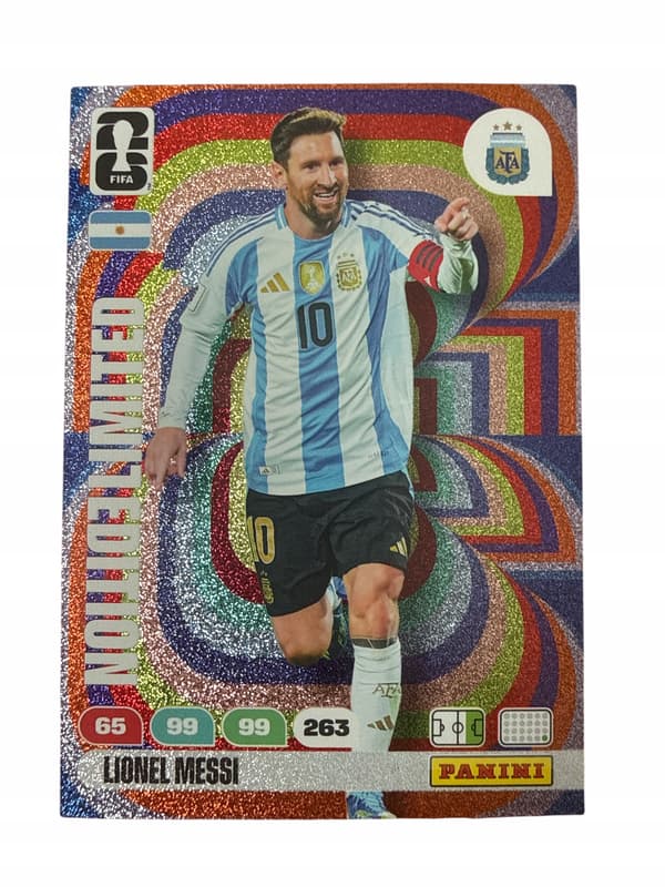 FIFA WORLD CUP AMERICA 2026 PANINI Limited Messi