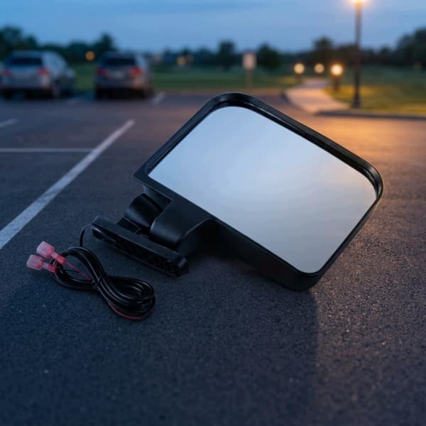 Impact-resistant side of a golf cart | Rectangular, sturdy, versatile golf cart