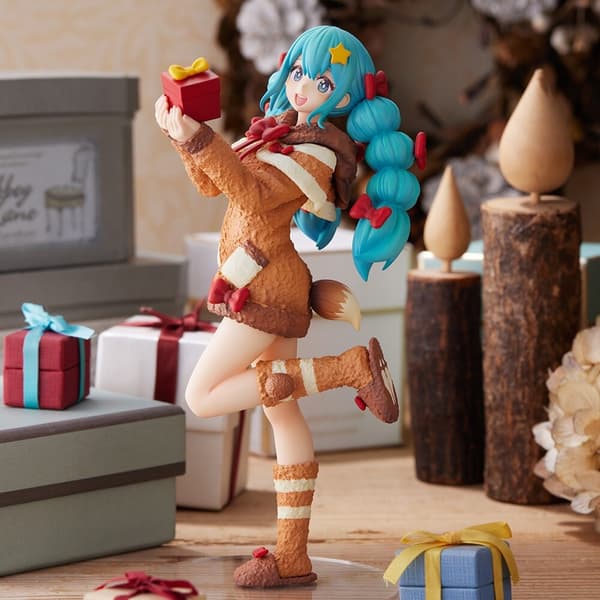 SEGA Hatsune Miku DIVA Christmas Anime Figurine