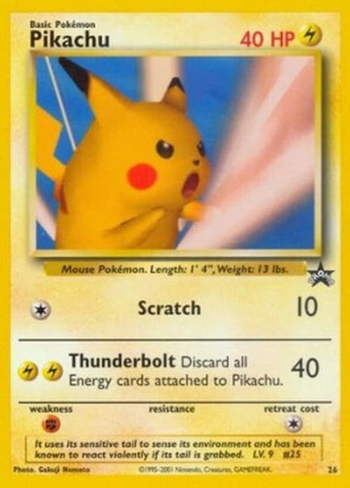 Pokemon TCG Pikachu