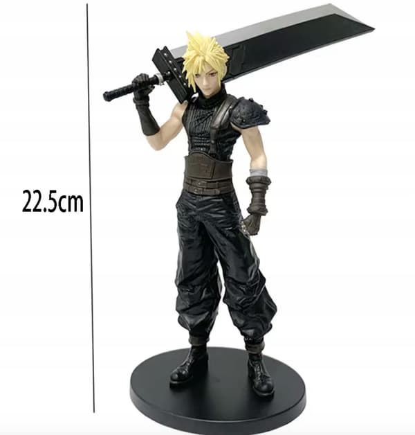 Cloud Figurine from Final Fantasy VII Rebirth, 23cm