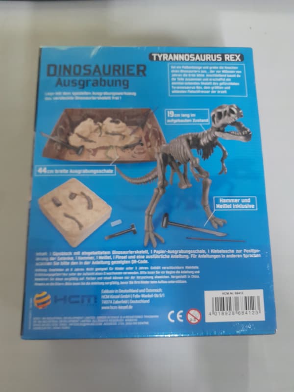 Dig up a dinosaur: T-Rex, Tyrannosaurus rex – dig a dinosaur