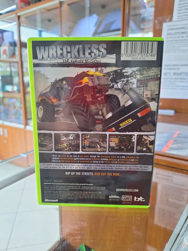Wreckless Xbox Classic, BDB, CentrumGrania
