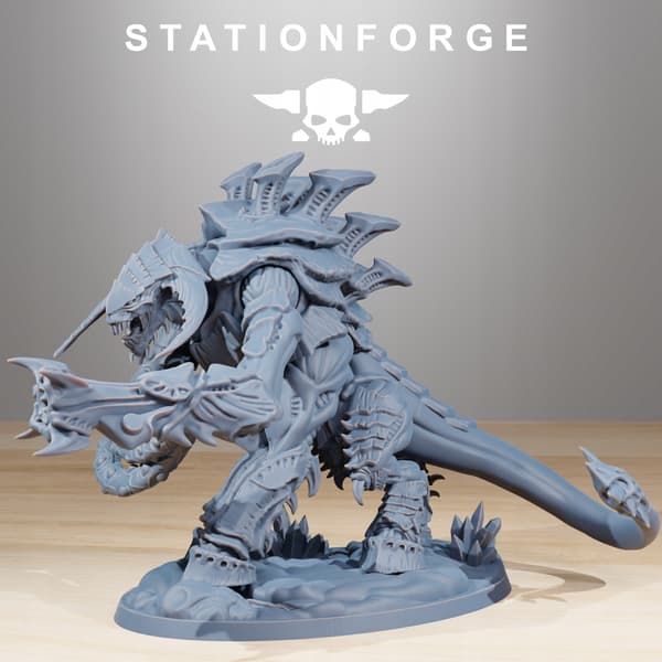 Xenarid Necrothorn – Station Forge – 3D printing