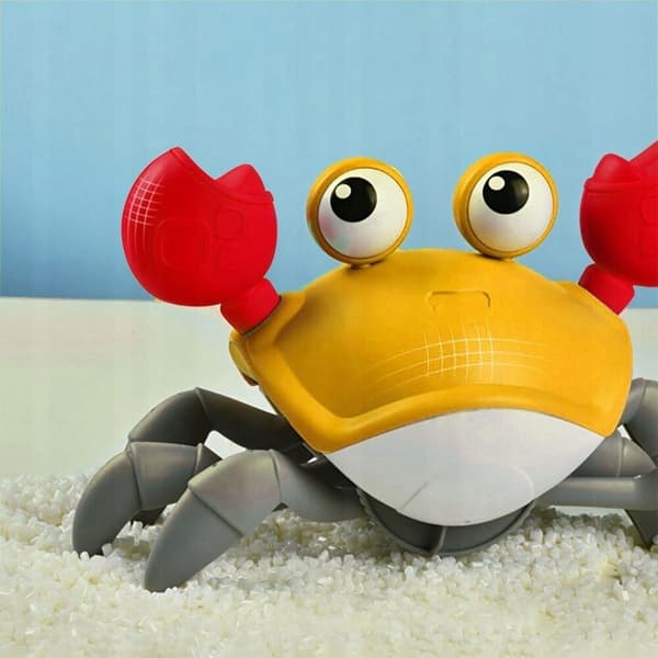 Aku. An interactive musical crab with a USB motion sensor
