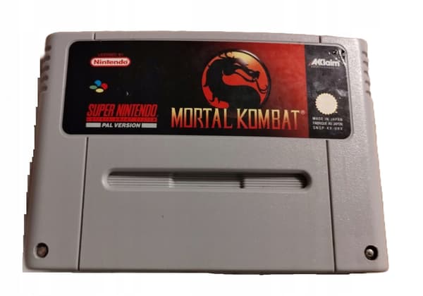 MORTAL KOMBAT Nintendo SNES