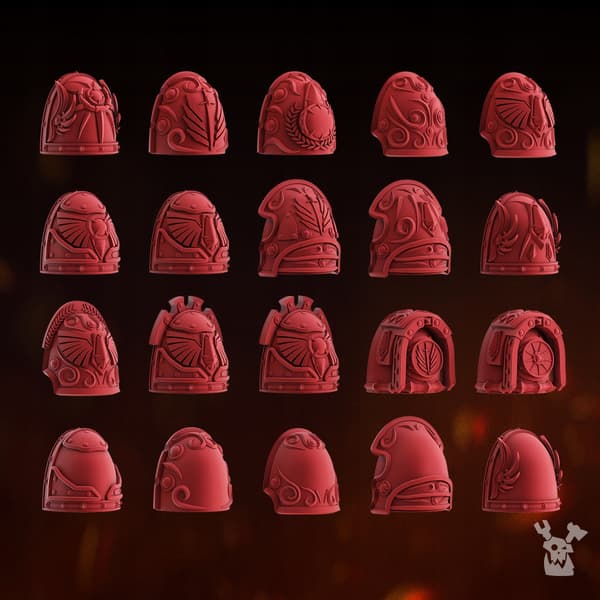 Celestial Blades Shoulder Pads Set x20 DakkaDakkaS