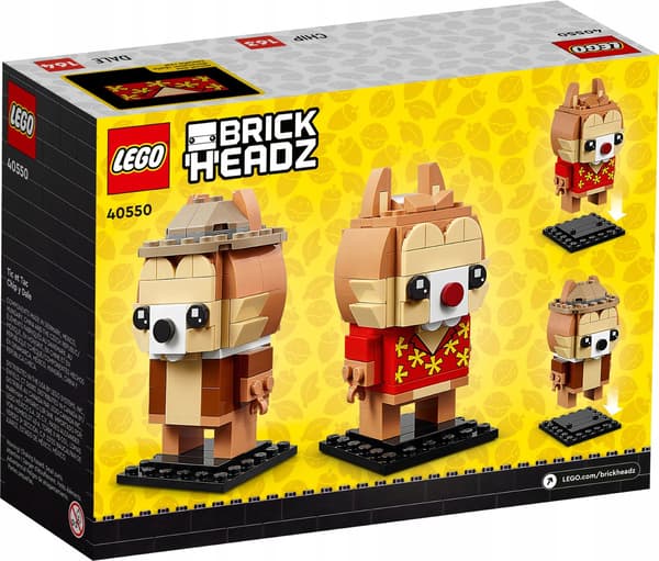LEGO 40550 BrickHeadz – Chip and Dale