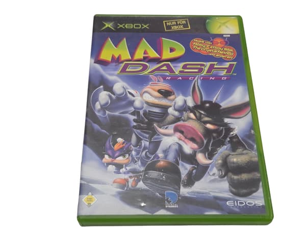 MAD DASH RACING Xbox boxed game