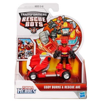 HASBRO – TRANSFORMERS RESCUE BOTS CODY FIRE BRANDISH