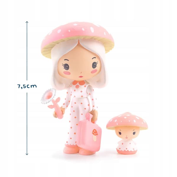 Djeco collectable dolls: Amy & Mushy figurines
