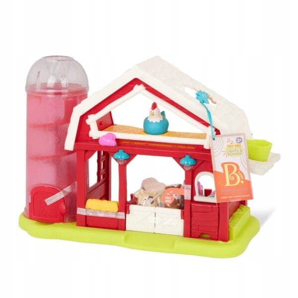 b.toys Interactive Musical Baa-Baa-Barn Farm with Animal Sounds