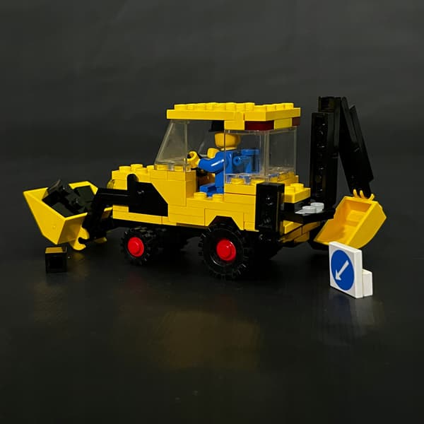 6686 LEGO Yellow Excavator